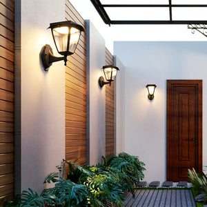 Solar Wandlamp – Moderne LED Zonne-energie Wandlamp voor Huis & Tuin