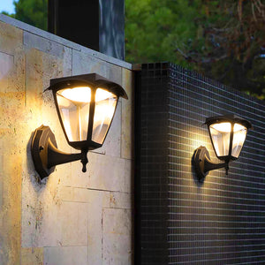 Solar Wandlamp – Moderne LED Zonne-energie Wandlamp voor Huis & Tuin