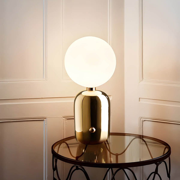 Moderne Ring Tafellamp – Zwevend LED Lichteffect, Minimalistische Woondecoratie