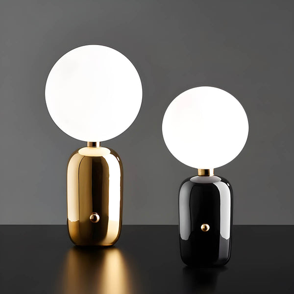 Moderne Ring Tafellamp – Zwevend LED Lichteffect, Minimalistische Woondecoratie