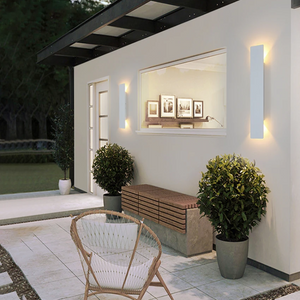 Weerbestendige LED Buitenwandlamp  Moderne IP65 Lamp voor Tuin & Terras