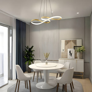 Moderne Minimalistische LED Hanglamp in Driekleur – Stijlvolle Plafondlamp