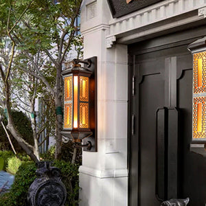 Oriëntaals Geïnspireerde Buiten Wandleuchte – Moderne Buitenverlichting in S & L