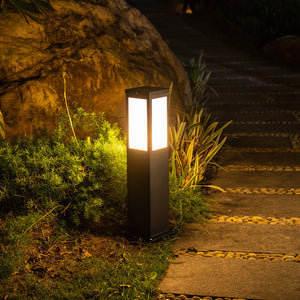 Slanke Waterdichte Solarlantaarn voor Tuin, Oprit & Terrasverlichting