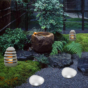 Zonenergie Buitenlamp met Natuurinspiratie – LED Tuin Wandlamp voor Schutting, Terras & Padverlichting