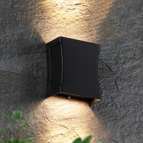 Minimalistische Vierkante LED Buitenwandlamp – Moderne Waterdichte Tuin- & Terrasverlichting