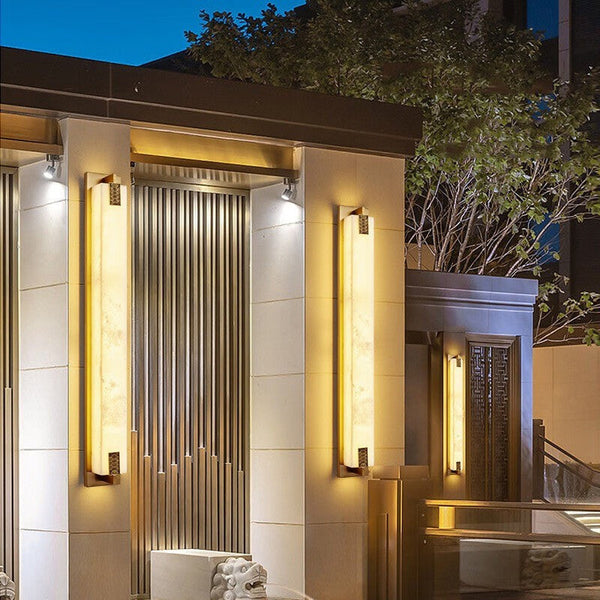 Rechthoekige LED Wandleuchte Buiten – Moderne Waterdichte Verlichting voor Tuin & Terras
