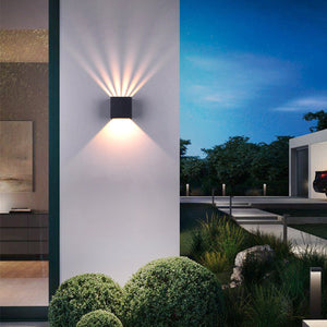 Vierkante LED Buiten Wandleuchte – Moderne Waterdichte Tuin- & Terrasverlichting