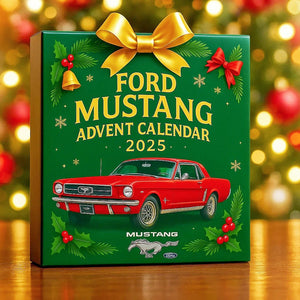 Ford Mustang Adventskalender 2025 – 24 Miniatuur Auto’s