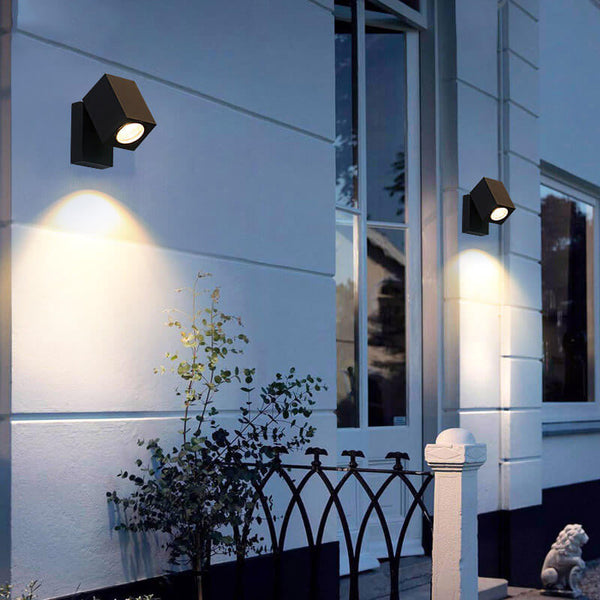 Verstelbare LED Buitenwandspot – Moderne Tuin- & Terrasverlichting