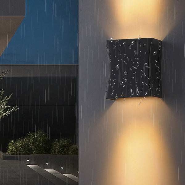 Minimalistische Vierkante LED Buitenwandlamp – Moderne Waterdichte Tuin- & Terrasverlichting
