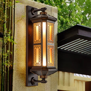 Oriëntaals Geïnspireerde Buiten Wandleuchte – Moderne Buitenverlichting in S & L