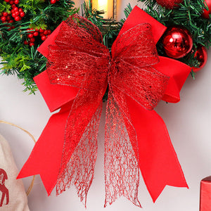 Rode LED Kerstkrans Ø40 cm – Sfeervolle Kerstdecoratie met LED-Lantaarn voor Binnen