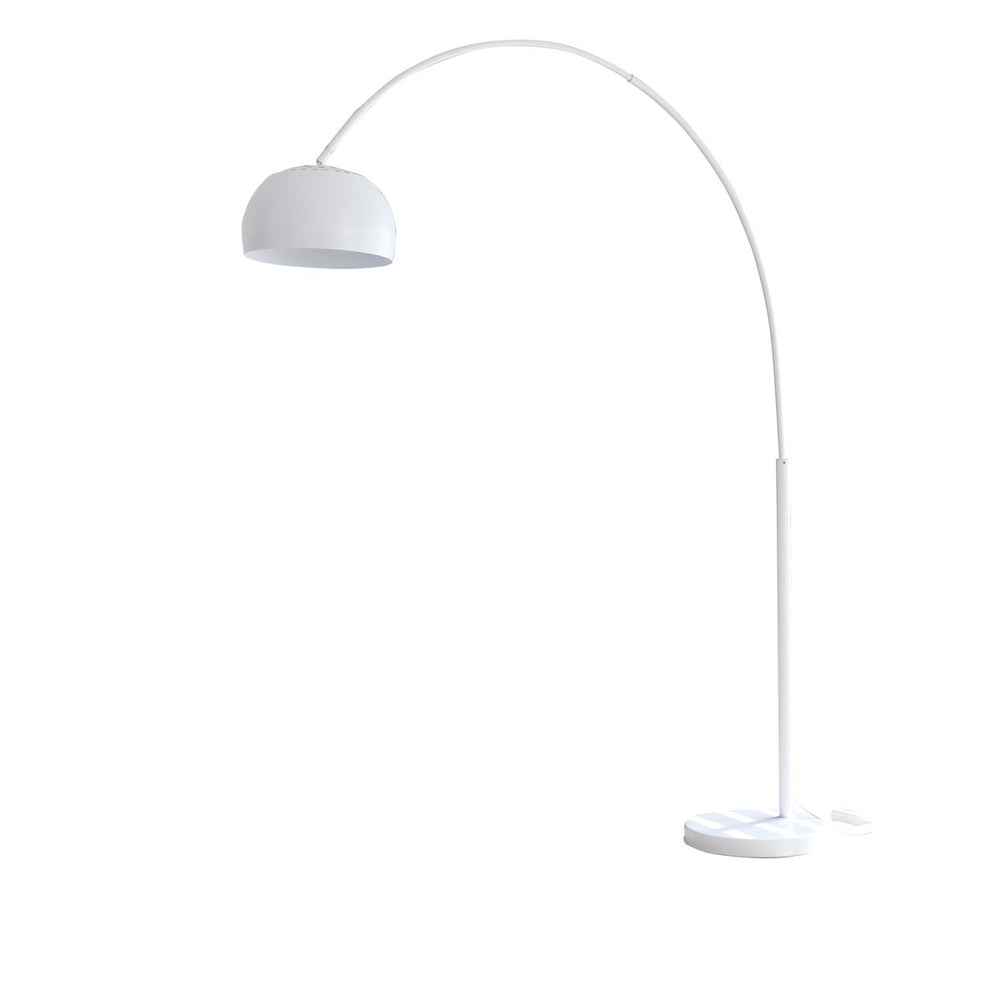 Elegante Bogenlamp – Retro 60s & 70s Design met Marmeren Voet & Dimmer