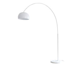 Elegante Bogenlamp – Retro 60s & 70s Design met Marmeren Voet & Dimmer