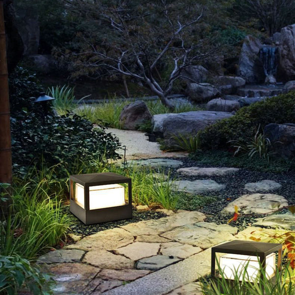 Minimalistische LED Buitenlamp voor Tuin & Landschap – Vierkant & Rond Design