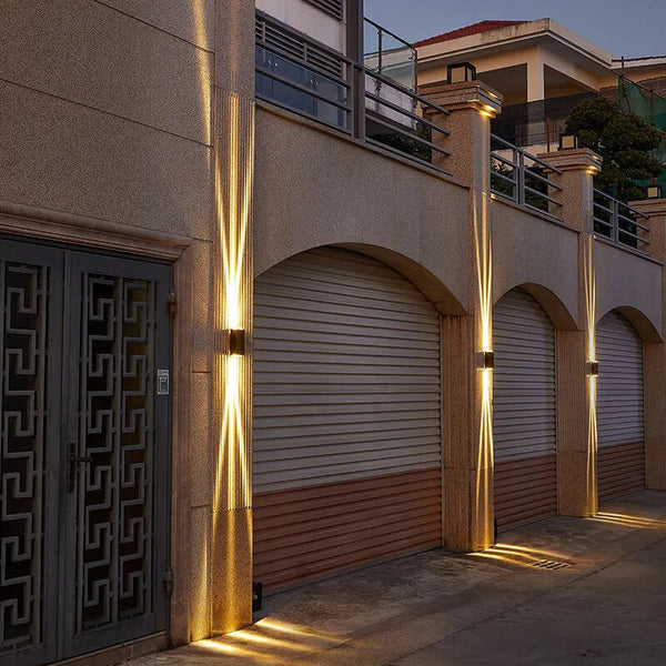Moderne Rechthoekige LED Buitenwandlamp – Stijlvol & Weerbestendig