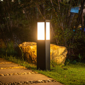Slanke Waterdichte Solarlantaarn voor Tuin, Oprit & Terrasverlichting