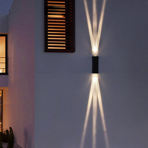 Dubbele LED Wandleuchte Buiten – Moderne Waterdichte Buitenverlichting