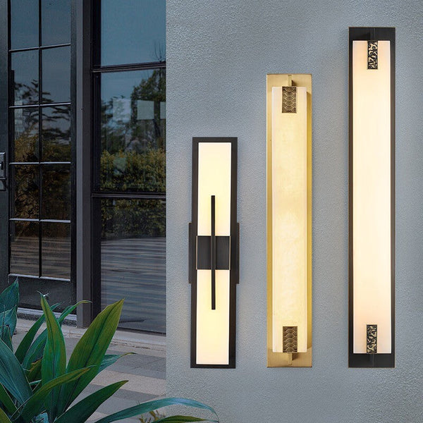 Rechthoekige LED Wandleuchte Buiten – Moderne Waterdichte Verlichting voor Tuin & Terras