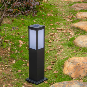 Slanke Waterdichte Solarlantaarn voor Tuin, Oprit & Terrasverlichting