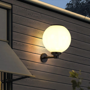 Elegante Solar Wandlamp Buiten met LED – Stijlvolle Tuin- en Terrasdecoratie