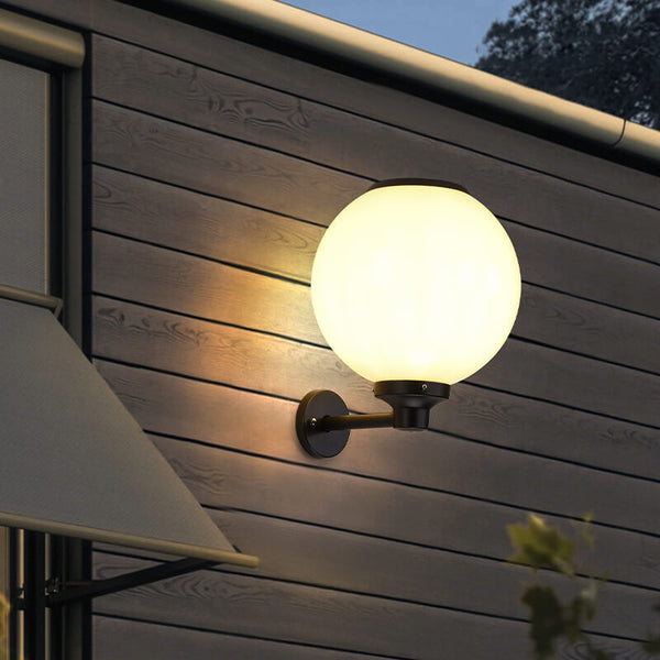 Elegante Solar Wandlamp Buiten met LED – Stijlvolle Tuin- en Terrasdecoratie