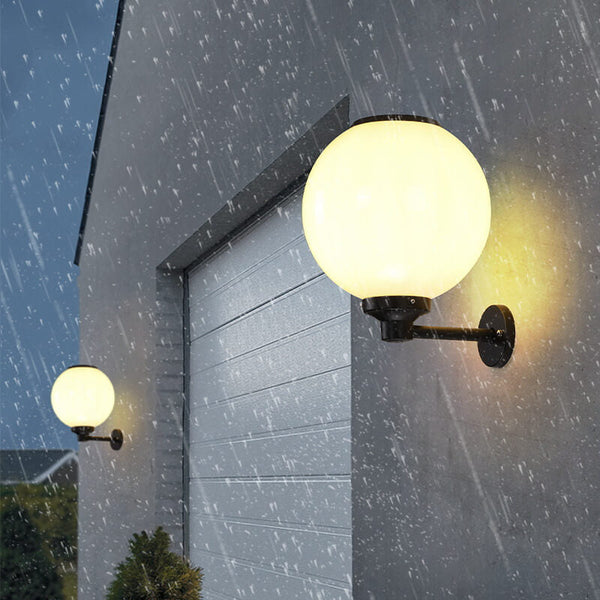 Elegante Solar Wandlamp Buiten met LED – Stijlvolle Tuin- en Terrasdecoratie