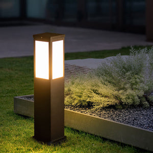 Slanke Waterdichte Solarlantaarn voor Tuin, Oprit & Terrasverlichting