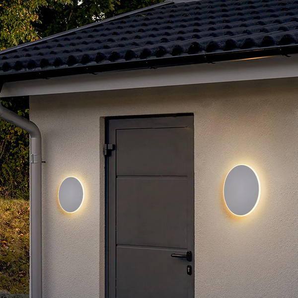 Elegante Ronde LED Wandlamp | Weerbestendige Buitenverlichting voor Moderne Tuinen & Terrassen