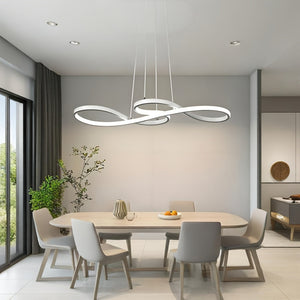 Moderne Minimalistische LED Hanglamp in Driekleur – Stijlvolle Plafondlamp