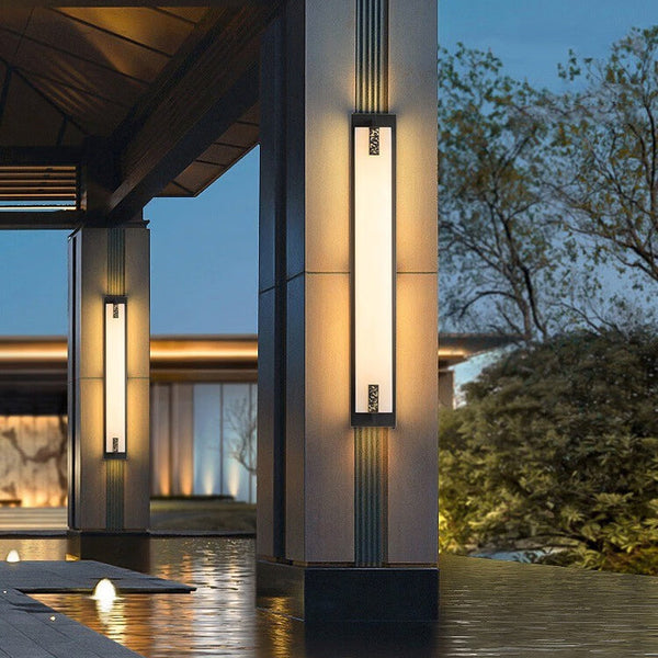 Rechthoekige LED Wandleuchte Buiten – Moderne Waterdichte Verlichting voor Tuin & Terras