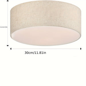 Moderne Plafondlamp in Trommelvorm – Elegante Verlichtingsoplossing voor Thuis