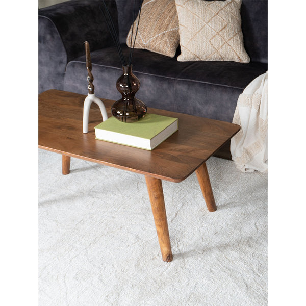 Salontafel James – Mangohout – 110×60 cm – Bruin