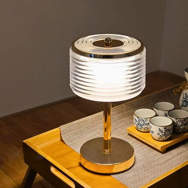 LumoBogen LED Tafellamp – Elegante Ronde Bureaulamp voor Modern Woondecor