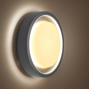 Elegante Zwarte Wand LED Lamp IP65 – Moderne Binnen- & Buitenverlichting