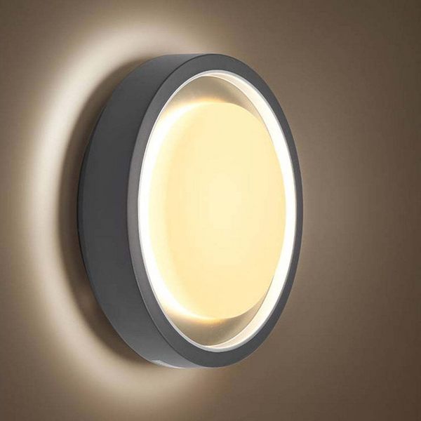 Elegante Zwarte Wand LED Lamp IP65 – Moderne Binnen- & Buitenverlichting