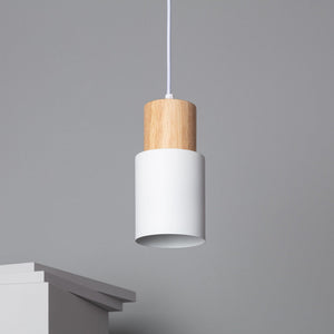 Moderne Macaron Cilinder Hanglamp – Pastel Plafondlamp voor Woonkamer, Eetkamer & Slaapkamer