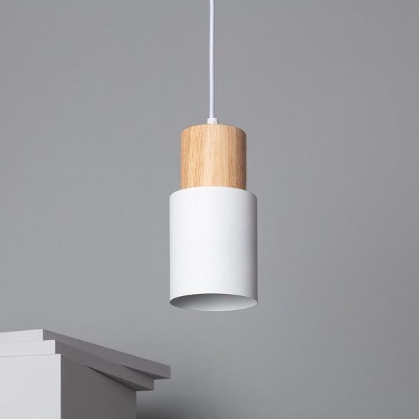 Moderne Macaron Cilinder Hanglamp – Pastel Plafondlamp voor Woonkamer, Eetkamer & Slaapkamer