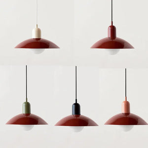 Elegante Gradient Hanglamp – Ronde Moderne Pendellamp voor Stijlvolle Woondecoratie