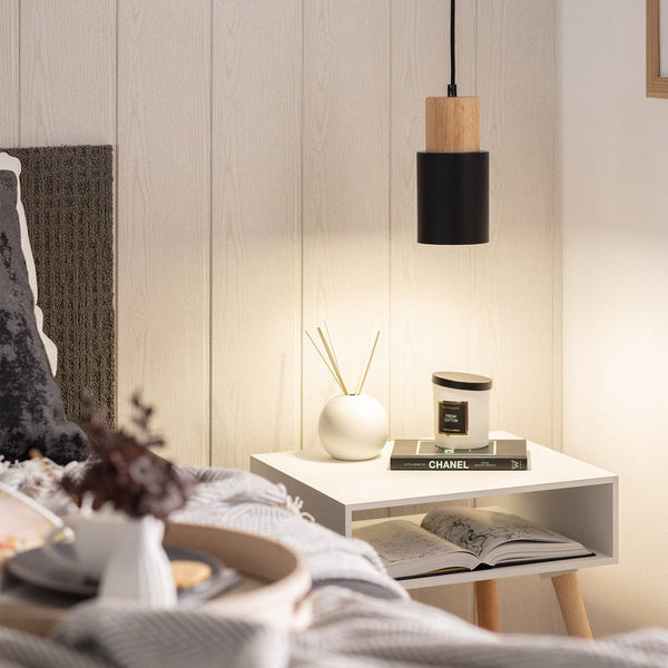 Moderne Macaron Cilinder Hanglamp – Pastel Plafondlamp voor Woonkamer, Eetkamer & Slaapkamer