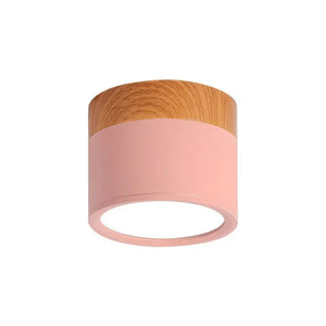 Slanke Scandinavische LED Spotplafondlamp – Moderne Noordse Halverlichting