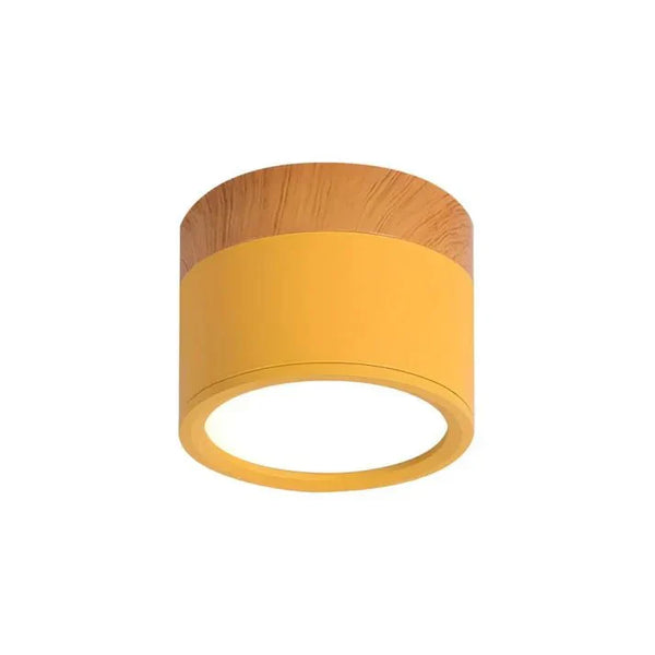 Slanke Scandinavische LED Spotplafondlamp – Moderne Noordse Halverlichting