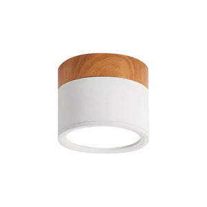 Slanke Scandinavische LED Spotplafondlamp – Moderne Noordse Halverlichting