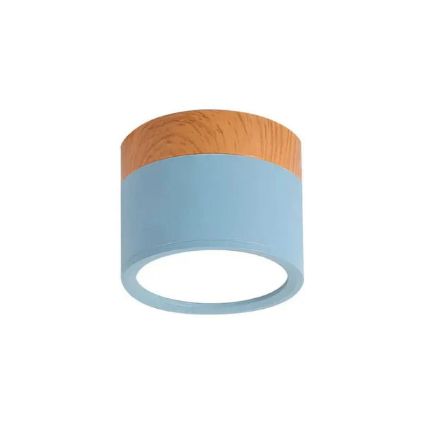 Slanke Scandinavische LED Spotplafondlamp – Moderne Noordse Halverlichting