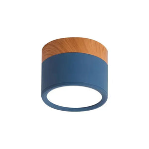 Slanke Scandinavische LED Spotplafondlamp – Moderne Noordse Halverlichting