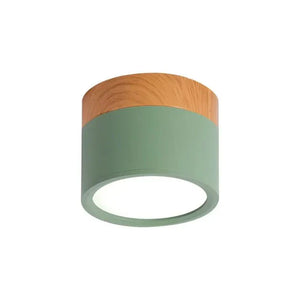 Slanke Scandinavische LED Spotplafondlamp – Moderne Noordse Halverlichting