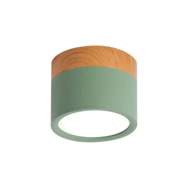 Slanke Scandinavische LED Spotplafondlamp – Moderne Noordse Halverlichting