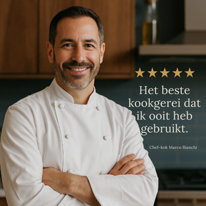 Titanium Gehamerde koekepan – Duurzaam, Gifvrij & Stijlvol Kookgerei voor Elke Keuken