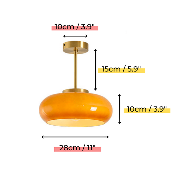 Elegante Dome Hanglamp – Stijlvolle Gebogen Kap voor Warm en Gelijkmatig Licht